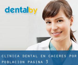 Clínica dental en Cáceres por población - página 3