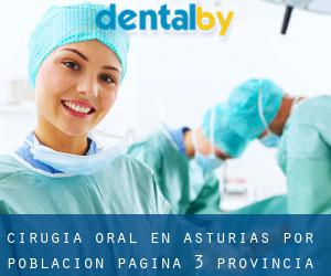 Cirugía Oral en Asturias por población - página 3 (Provincia)