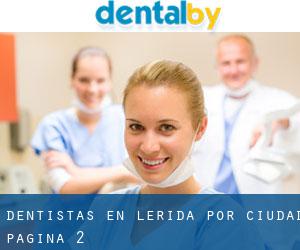 dentistas en Lérida por ciudad - página 2